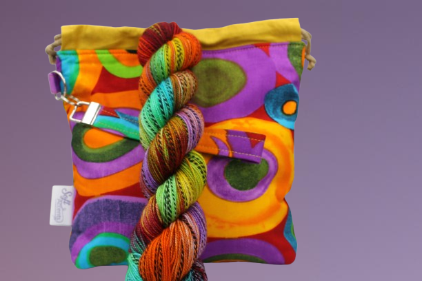 Small Farai Project Bag and Yarn Combo - HELIOS