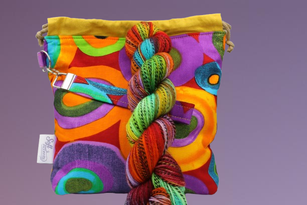 Small Farai Project Bag and Yarn Combo - HELIOS